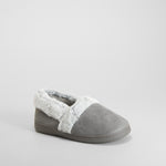 Zapatilla de casa pelo gris OLYNE