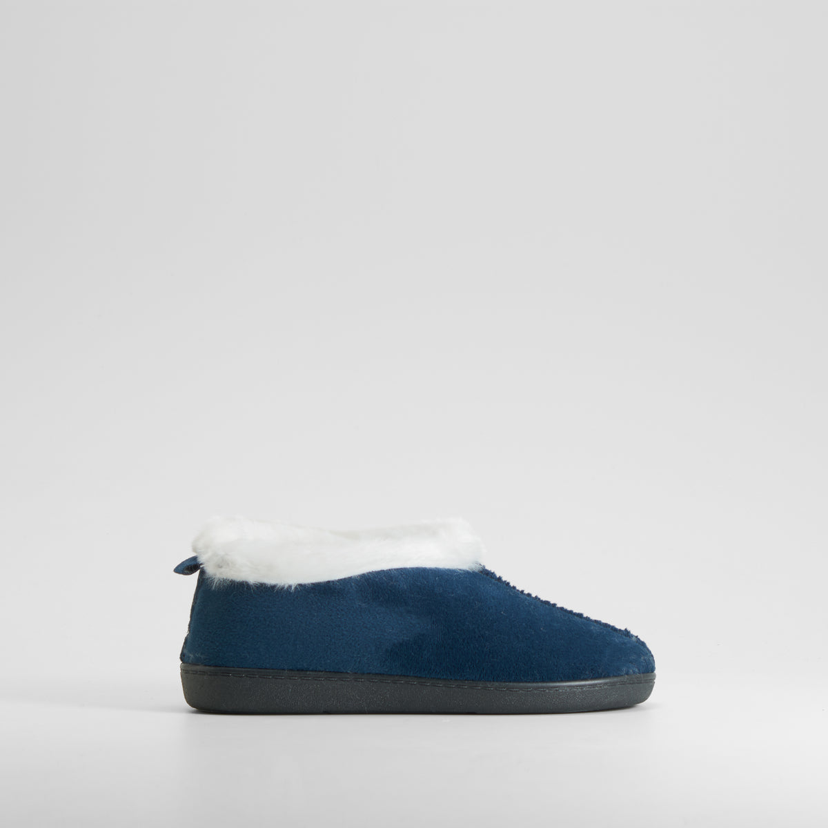 Zapatilla de casa cálida azul OLYNE