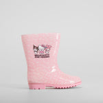 Bota agua goma rosa HELLO KITTY