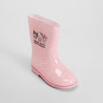 Bota agua goma rosa HELLO KITTY