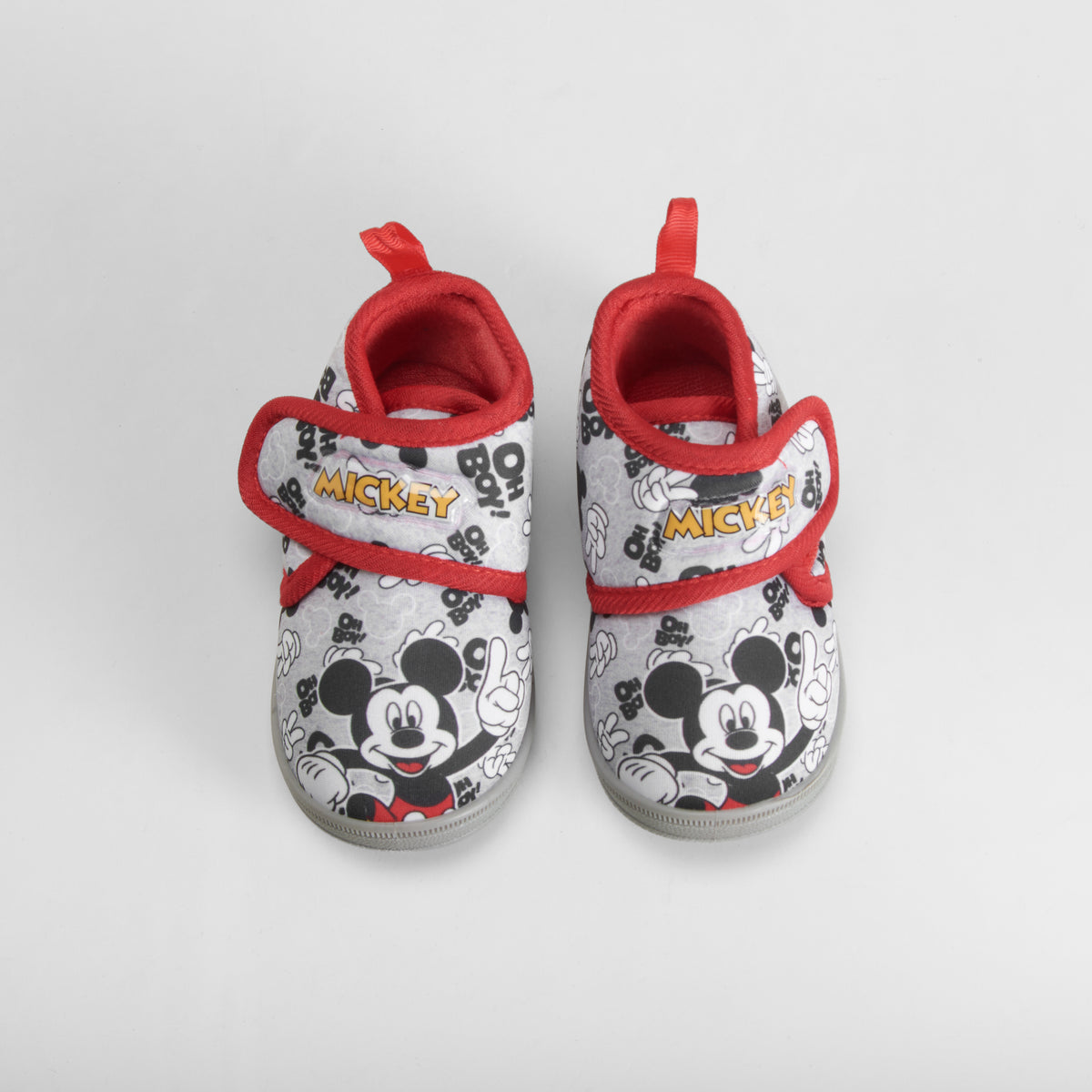 Zapatilla de casa bebé gris MICKEY