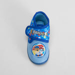 Zapatilla casa velcro bebé azul PATRULLA CANINA