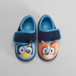 Zapatilla de casa cierre velcro azul BLUEY