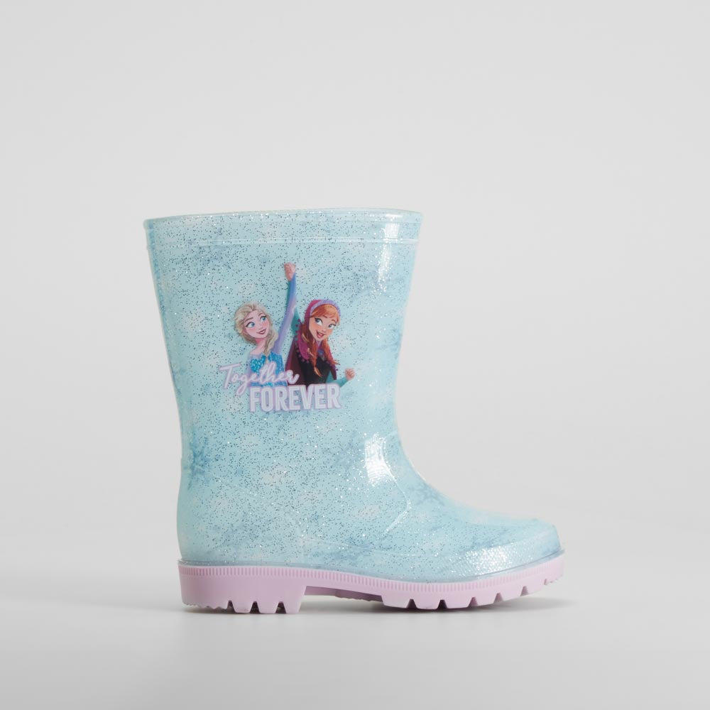Bota agua Frozen azul glitter FROZEN