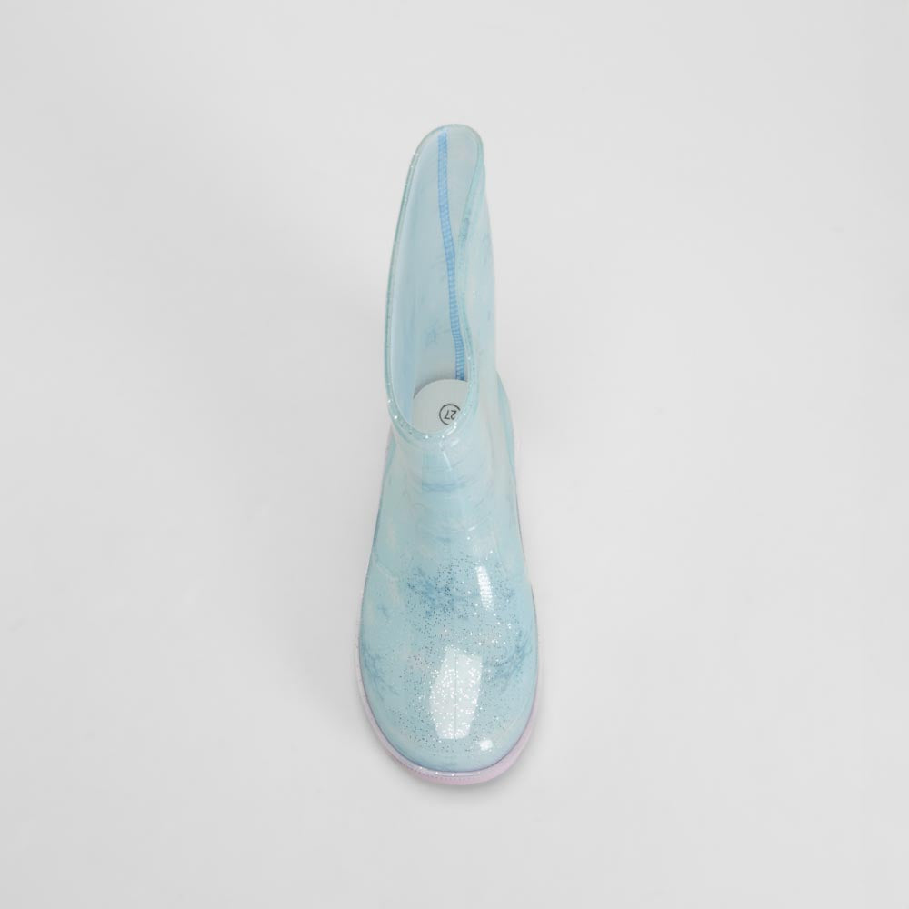Bota agua Frozen azul glitter FROZEN