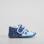 Zapatilla de casa velcro azul BLUEY