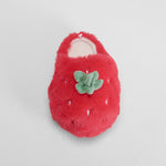 Zapatilla de casa fresa roja OLYNE