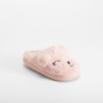 Zapatilla de casa oso peluche rosa OLYNE
