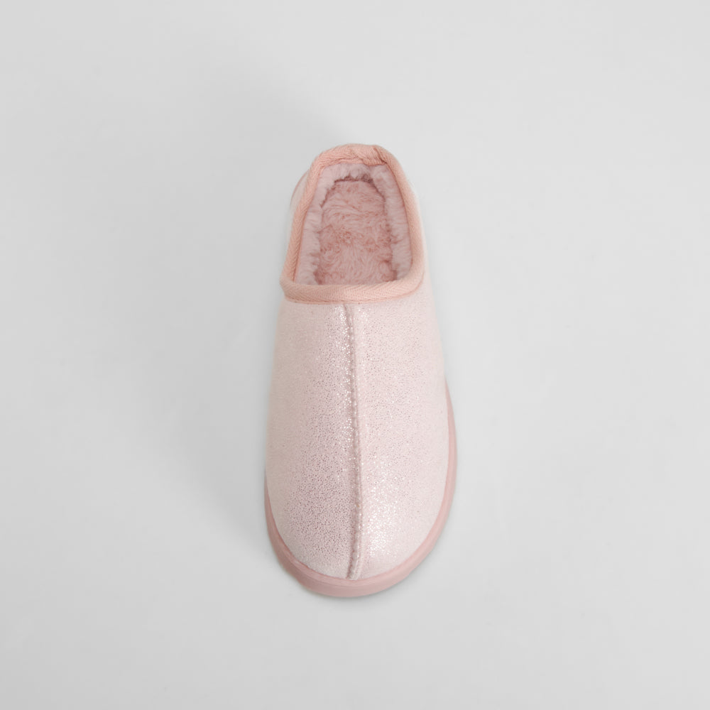 Zapatilla casa rosa glitter OLYNE