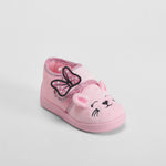 Zapatilla de casa ratón rosa OLYNE