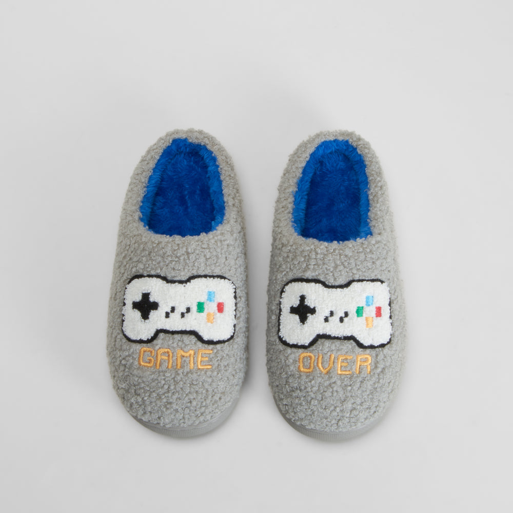 Zapatilla de casa Game Over gris OLYNE