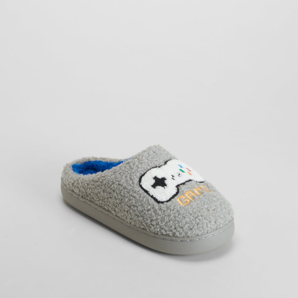Zapatilla de casa Game Over gris OLYNE