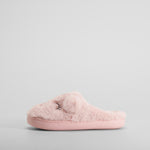 Zapatilla de casa peluche oso rosa OLYNE