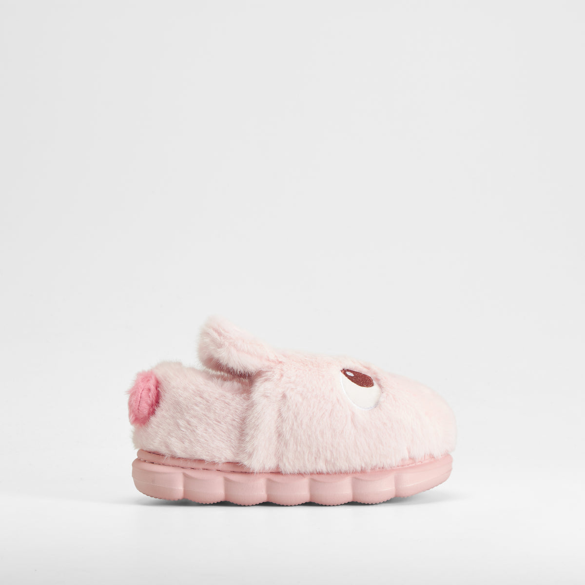 Zapatilla de casa cerrada conejito rosa OLYNE