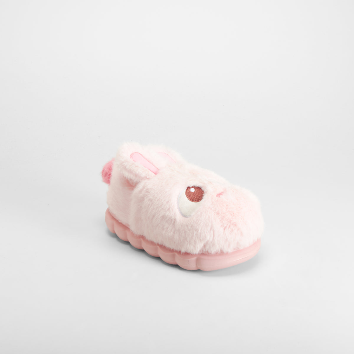 Zapatilla de casa cerrada conejito rosa OLYNE