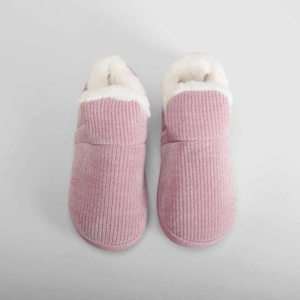 Zapatilla de casa pelo rosa OLYNE