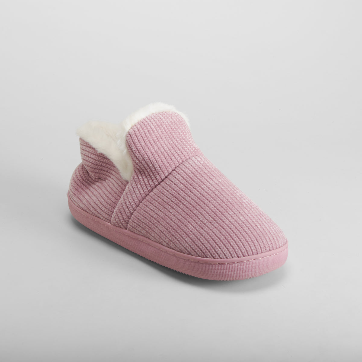 Zapatilla de casa pelo rosa OLYNE