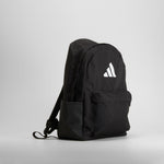 Mochila negra logo blanco ADIDAS