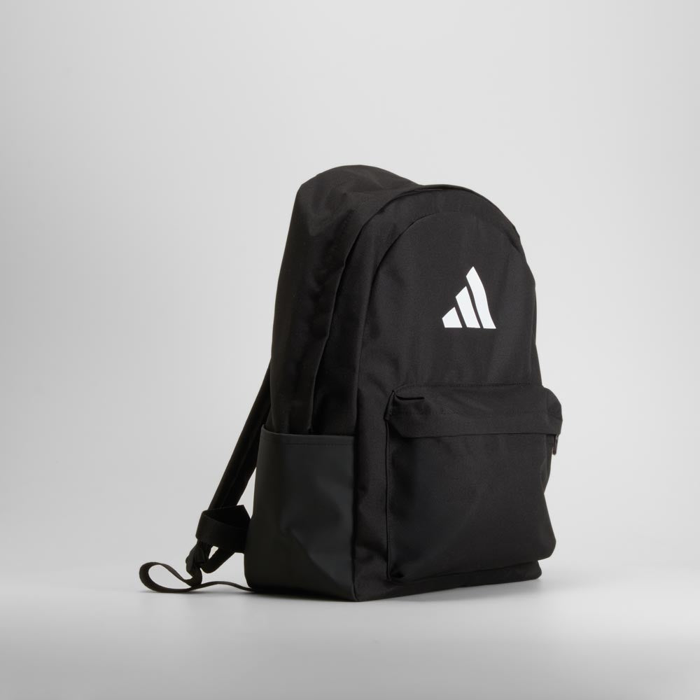 Mochila negra logo blanco ADIDAS