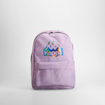 Mochila logo iridiscente rosa KAPPA