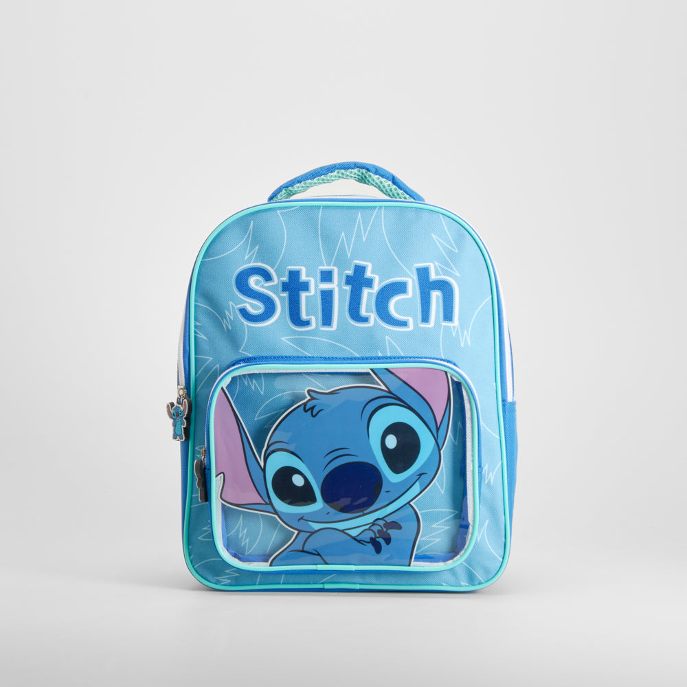 Mochila escolar Stitch azul DISNEY