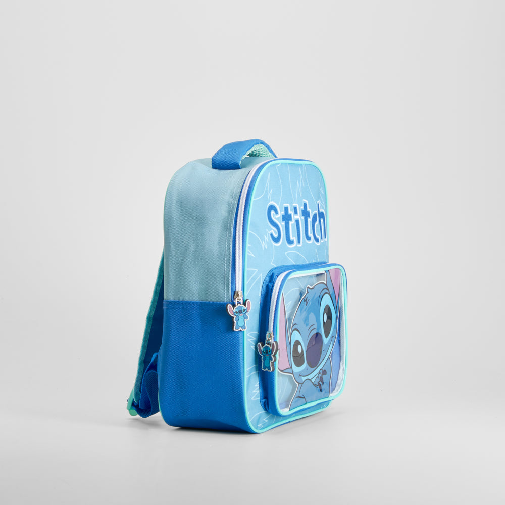 Mochila escolar Stitch azul DISNEY