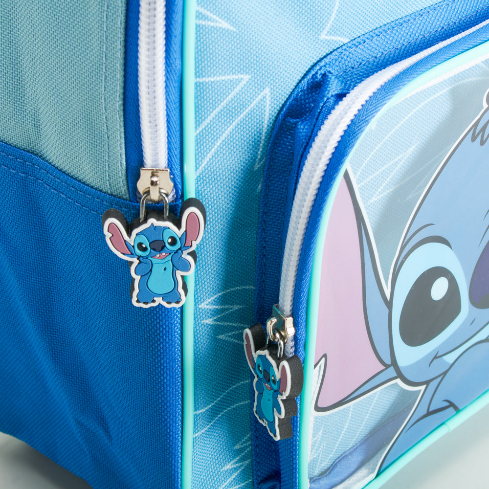 Mochila escolar Stitch azul DISNEY