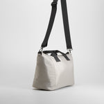 Bolso asa larga nylon blanco NYC
