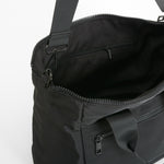 Bolso nylon asa corta y correa larga negro NYC