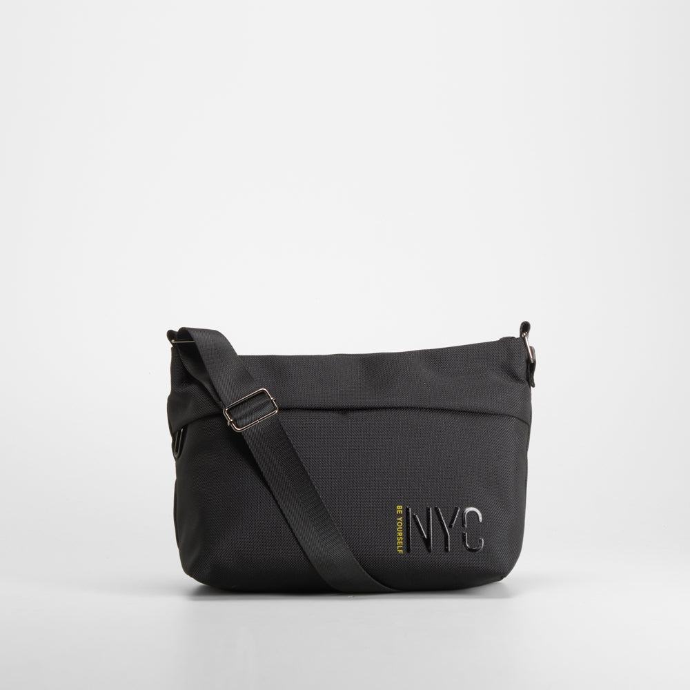 Bolso bandolera correa ajustable negro NYC
