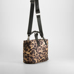 Shopper estampado leopardo marrón NYC