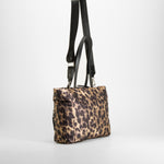 Bolso estampado leopardo asas multicolor NYC