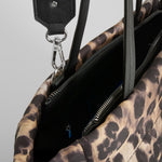 Bolso estampado leopardo asas multicolor NYC
