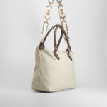 Bolso asa larga beige NYC