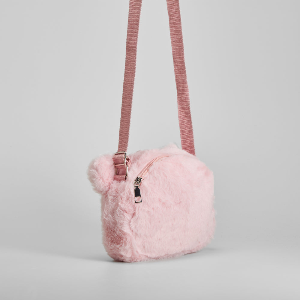 Bolso suave forma gatito rosa OH GIRL!
