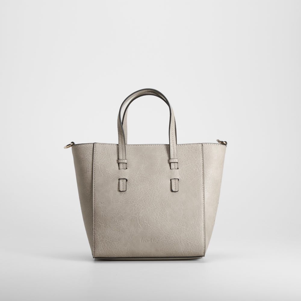 Bolso asa larga elegante blanco PICCOLA PIU
