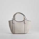 Bolso asa corta y larga blanco PICCOLA PIU