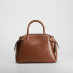 Bolso de mano marrón Piccola Piu