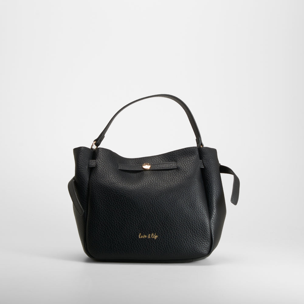 Bolso bandolera asa larga negro PICCOLA PIU