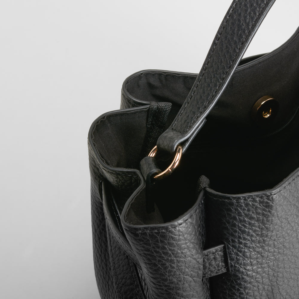 Bolso bandolera asa larga negro PICCOLA PIU