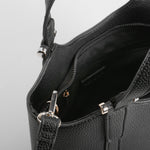 Bolso asa doble negro PICCOLA PIU