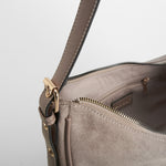 Bolso góndola efecto ante beige Piccola Piu