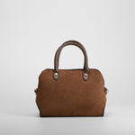 Bolso elegante marrón asa doble PICCOLA PIU