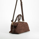 Bolso elegante asa doble marrón PICCOLA PIU