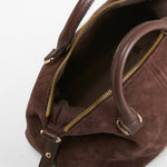 Bolso elegante asa doble marrón PICCOLA PIU