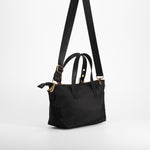 Bolso asa larga nylon negro PICCOLA PIU