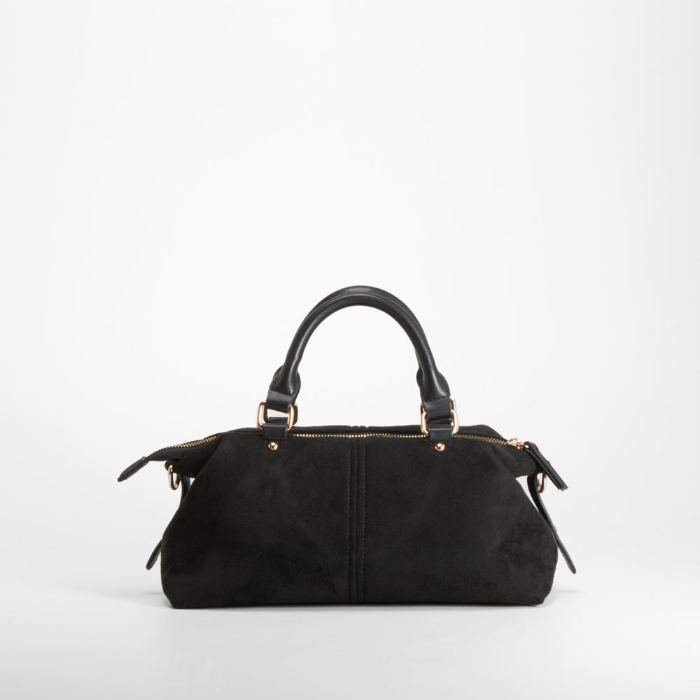 Bolso elegante asa doble negro PICCOLA PIU