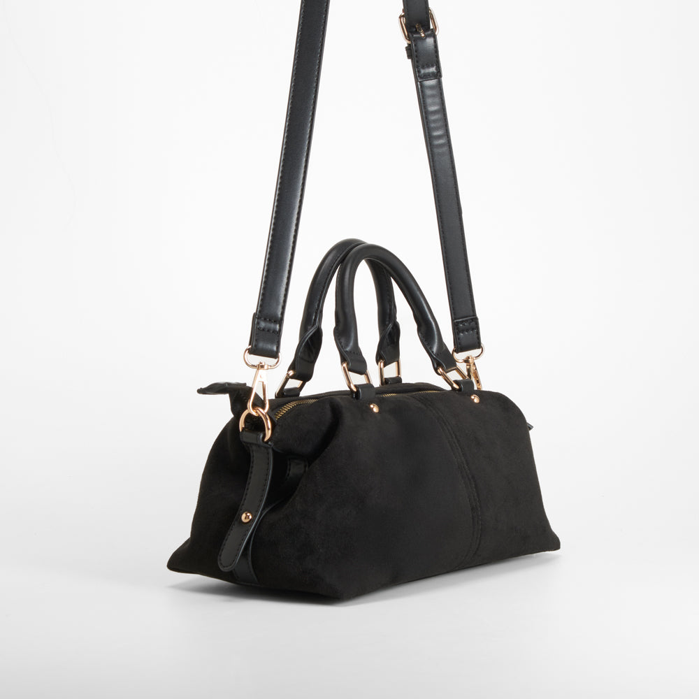 Bolso elegante asa doble negro PICCOLA PIU