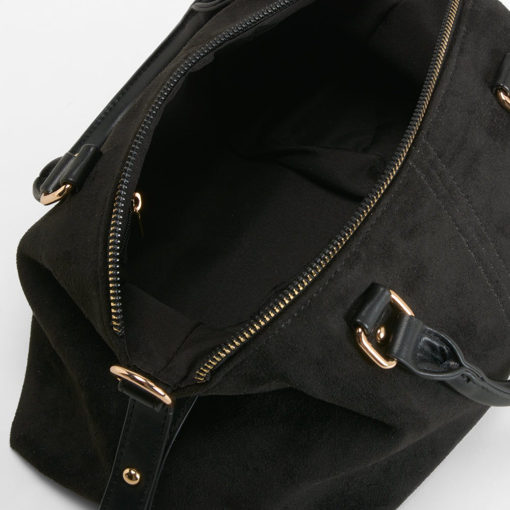 Bolso elegante asa doble negro PICCOLA PIU