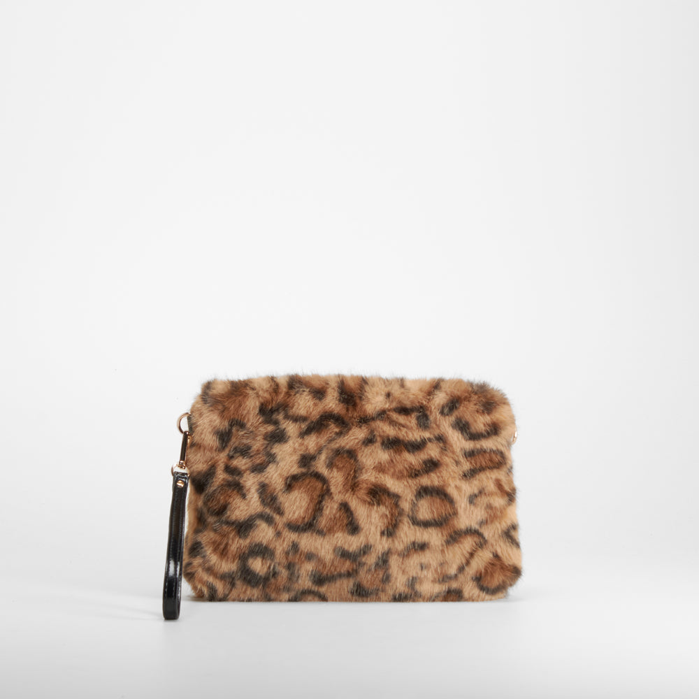 Bolso bandolera pelo leopardo PICCOLA PIU